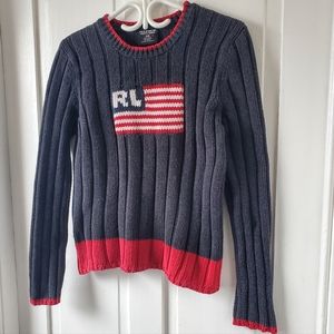 Ralph Lauren Flag Sweater